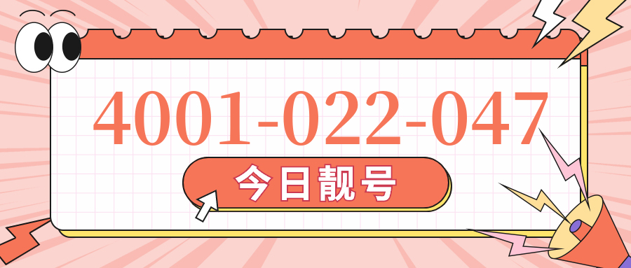 (4001022047号码怎么样)(4001022047价格费用)