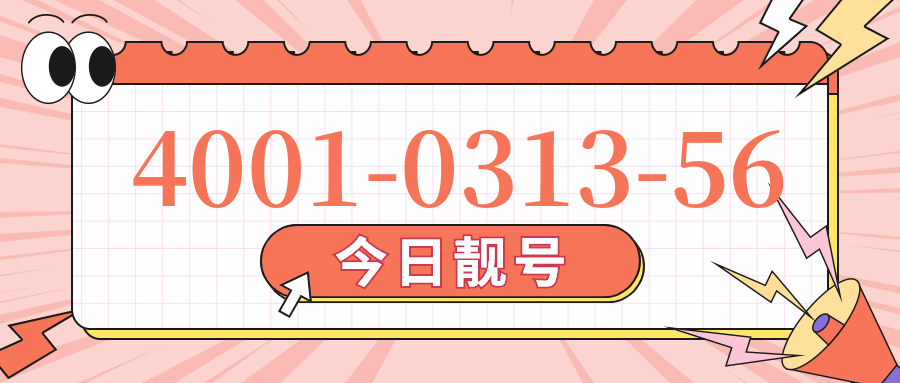 (4001031356号码怎么样)(4001031356价格费用)