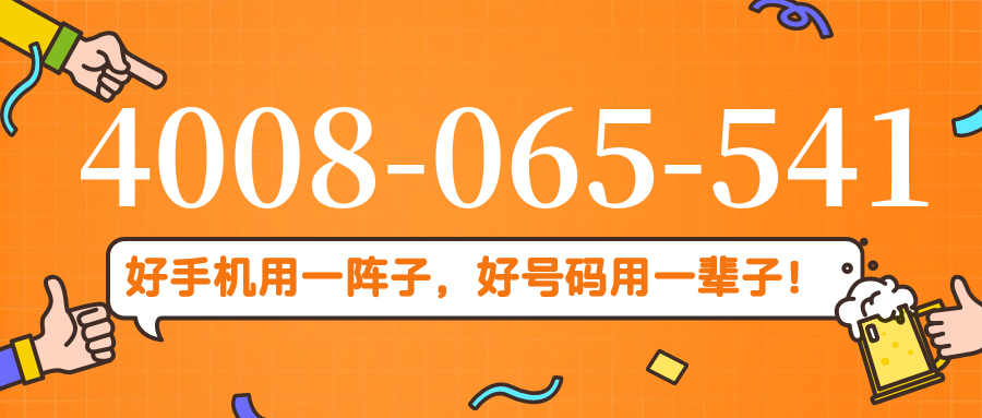 (4008065541号码怎么样)(4008065541价格费用)