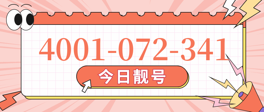 (4001072341号码怎么样)(4001072341价格费用)