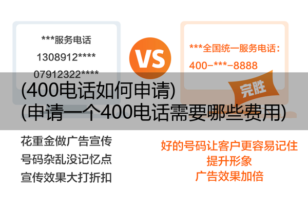 (400电话如何申请)(申请一个400电话需要哪些费用)