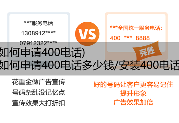(如何申请400电话)(如何申请400电话多少钱/安装400电话)