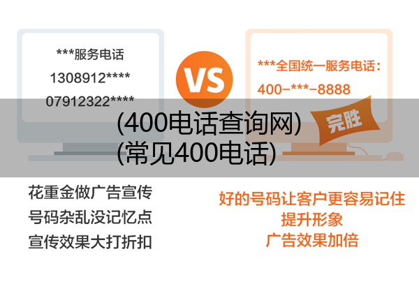 (400电话查询网)(常见400电话)