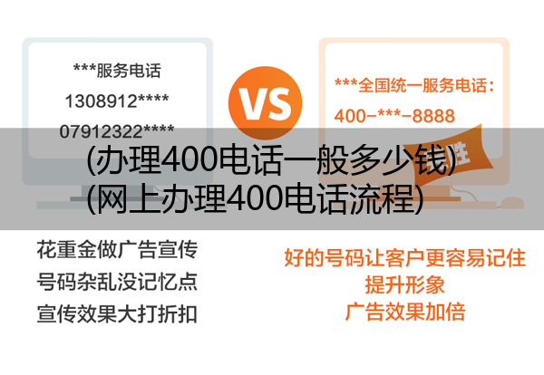 (办理400电话一般多少钱)(网上办理400电话流程)
