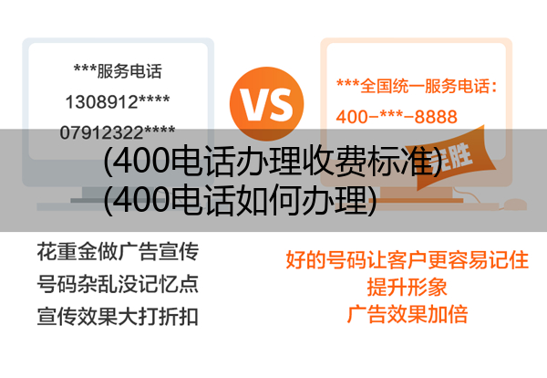 (400电话办理收费标准)(400电话如何办理)