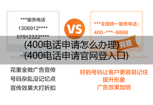 400电话申请怎么办理,400电话申请官网登入口